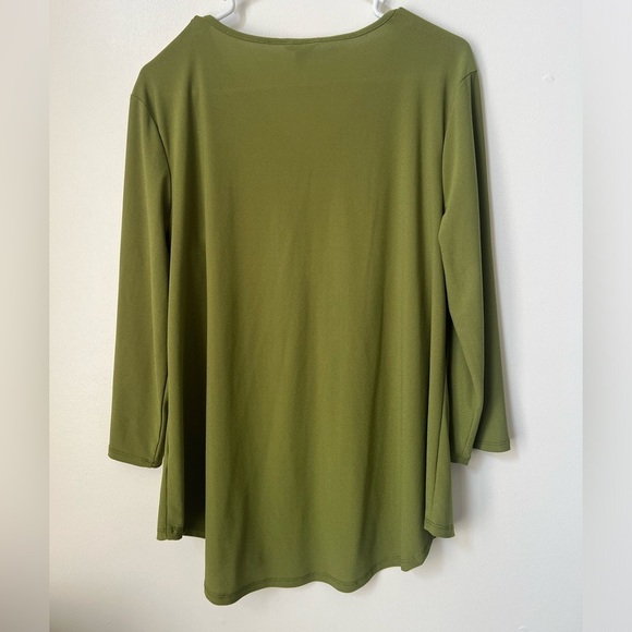 EST 1946 green blouse - Picture 3 of 3